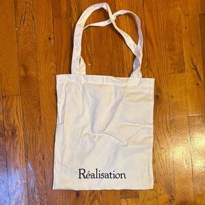 Realisation Par Cream Tote Bag
